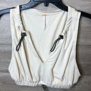 ISO Free People Cinch Waist Crop Tank/Brami